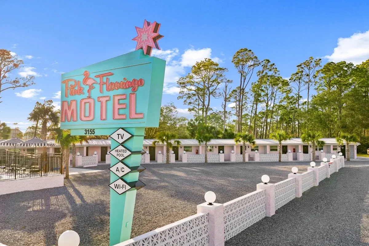 The Pink Flamingo of Port St. Joe