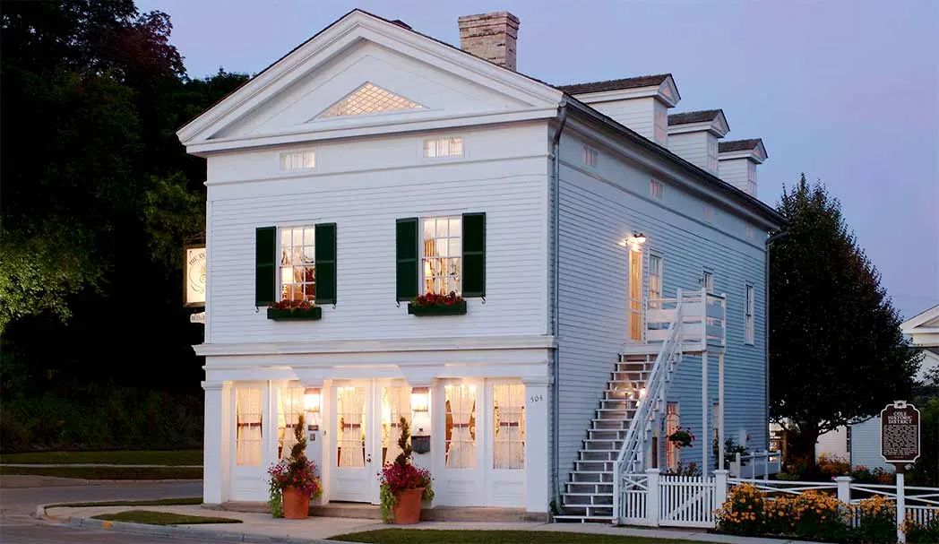 The Rochester Inn, a Historic Hotel Built in 1848