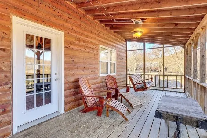Fire Pit, Screened Deck: Riverfront Ozarks Cabin!