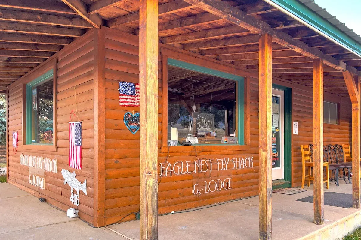 Eagle Nest Fly Shack & Lodge (Fishing Store, Fly Shop, Guide Service, Lodging/RV & 24 Hour Fishing & Snack Vending Machines)