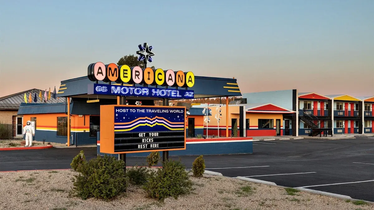Americana Motor Hotel Flagstaff Route 66