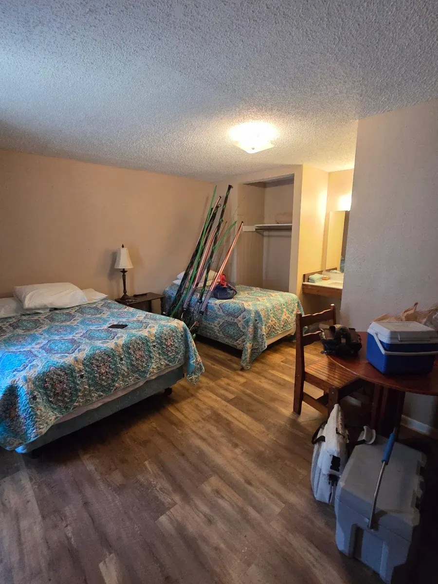 Lakeside Motel Room